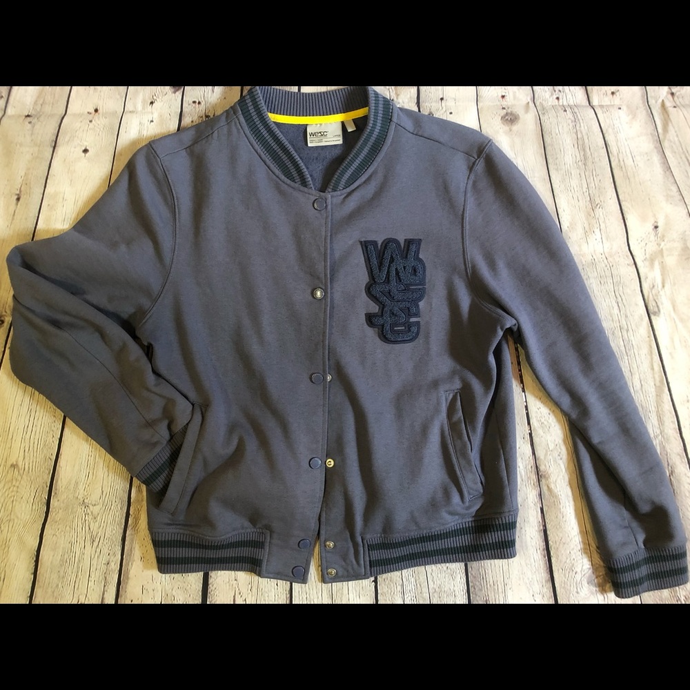 Letterman style jacket